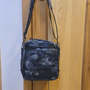 Stylish Blue Camouflage Women's Bag